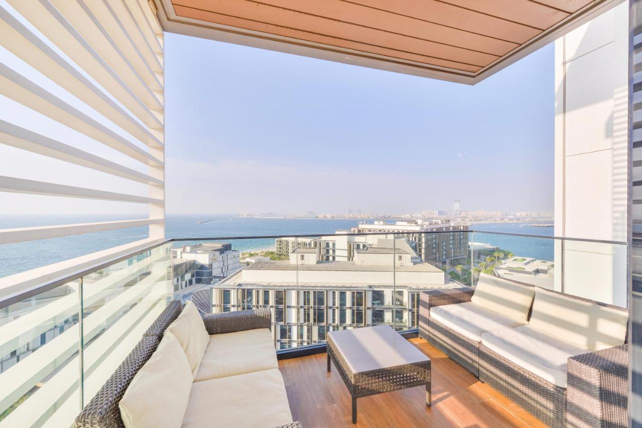 Posh 2 Bedroom Oceanfront Apt In The Heart Of Bluewaters Island Dubai Ngoại thất bức ảnh
